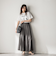 【WEB限定】スクエア箔オーバーサイズTシャツ≪手洗い可能≫