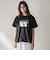 【WEB限定】スクエア箔オーバーサイズTシャツ≪手洗い可能≫