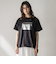 【WEB限定】スクエア箔オーバーサイズTシャツ≪手洗い可能≫