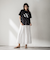 【WEB限定】スクエア箔オーバーサイズTシャツ≪手洗い可能≫