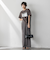 【WEB限定】スクエア箔オーバーサイズTシャツ≪手洗い可能≫