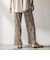 【WEB限定】オリエンタル柄クリスタルプリーツパンツ≪手洗い可能≫