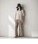 【WEB限定】オリエンタル柄クリスタルプリーツパンツ≪手洗い可能≫