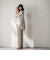【WEB限定】オリエンタル柄クリスタルプリーツパンツ≪手洗い可能≫