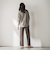 【WEB限定】オリエンタル柄クリスタルプリーツパンツ≪手洗い可能≫