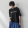 箔プリントロゴTシャツ≪手洗い可能≫