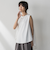 パネル切替えノースリーブプルオーバー≪手洗い可能≫