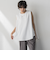 パネル切替えノースリーブプルオーバー≪手洗い可能≫