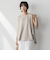 パネル切替えノースリーブプルオーバー≪手洗い可能≫