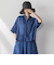 タイダイバンドカラーシャツ≪手洗い可能≫