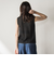 【WEB限定】シアーノースリーブニットプルオーバー≪手洗い可能≫