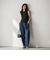 【WEB限定】シアーノースリーブニットプルオーバー≪手洗い可能≫