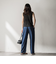 【WEB限定】シアーノースリーブニットプルオーバー≪手洗い可能≫