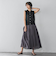 【WEB限定】シアーノースリーブニットプルオーバー≪手洗い可能≫