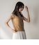 【WEB限定】シアーノースリーブニットプルオーバー≪手洗い可能≫