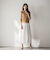 【WEB限定】シアーノースリーブニットプルオーバー≪手洗い可能≫