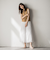 【WEB限定】シアーノースリーブニットプルオーバー≪手洗い可能≫