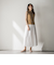 【WEB限定】シアーノースリーブニットプルオーバー≪手洗い可能≫