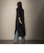 【WEB限定】スキッパーチュニックワンピース≪洗濯機で洗える≫