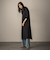 【WEB限定】スキッパーチュニックワンピース≪洗濯機で洗える≫