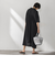 【WEB限定】スキッパーチュニックワンピース≪洗濯機で洗える≫
