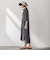 【WEB限定】スキッパーチュニックワンピース≪洗濯機で洗える≫