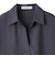 【WEB限定】スキッパーチュニックワンピース≪洗濯機で洗える≫