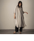 【WEB限定】スキッパーチュニックワンピース≪洗濯機で洗える≫