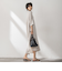 【WEB限定】スキッパーチュニックワンピース≪洗濯機で洗える≫