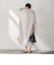 【WEB限定】スキッパーチュニックワンピース≪洗濯機で洗える≫