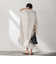 【WEB限定】スキッパーチュニックワンピース≪洗濯機で洗える≫