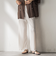【WEB限定】クリスタルプリーツパンツ≪手洗い可能≫