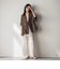 【WEB限定】クリスタルプリーツパンツ≪手洗い可能≫