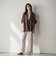 【WEB限定】クリスタルプリーツパンツ≪手洗い可能≫