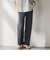 【WEB限定】クリスタルプリーツパンツ≪手洗い可能≫