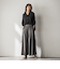 【WEB限定】バンドカラー楊柳7分袖シャツ≪洗濯機で洗える≫