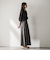 【WEB限定】バンドカラー楊柳7分袖シャツ≪洗濯機で洗える≫