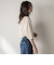 【WEB限定】バンドカラー楊柳7分袖シャツ≪洗濯機で洗える≫