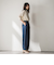 【WEB限定】バンドカラー楊柳7分袖シャツ≪洗濯機で洗える≫