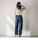 【WEB限定】バンドカラー楊柳7分袖シャツ≪洗濯機で洗える≫