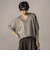 LEVITAシアーVネックドルマンニットプルオーバー≪手洗い可能≫