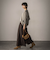LEVITAシアーVネックドルマンニットプルオーバー≪手洗い可能≫