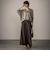 LEVITAシアーVネックドルマンニットプルオーバー≪手洗い可能≫