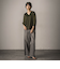 LEVITAシアーVネックドルマンニットプルオーバー≪手洗い可能≫