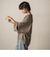 タックワイドスリーブVネックドルマンブラウス≪手洗い可能≫