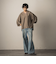 タックワイドスリーブVネックドルマンブラウス≪手洗い可能≫