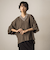 タックワイドスリーブVネックドルマンブラウス≪手洗い可能≫