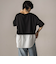 【WEB限定】シャツレイヤード風プルオーバー≪手洗い可能≫