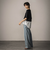 【WEB限定】シャツレイヤード風プルオーバー≪手洗い可能≫