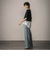 【WEB限定】シャツレイヤード風プルオーバー≪手洗い可能≫